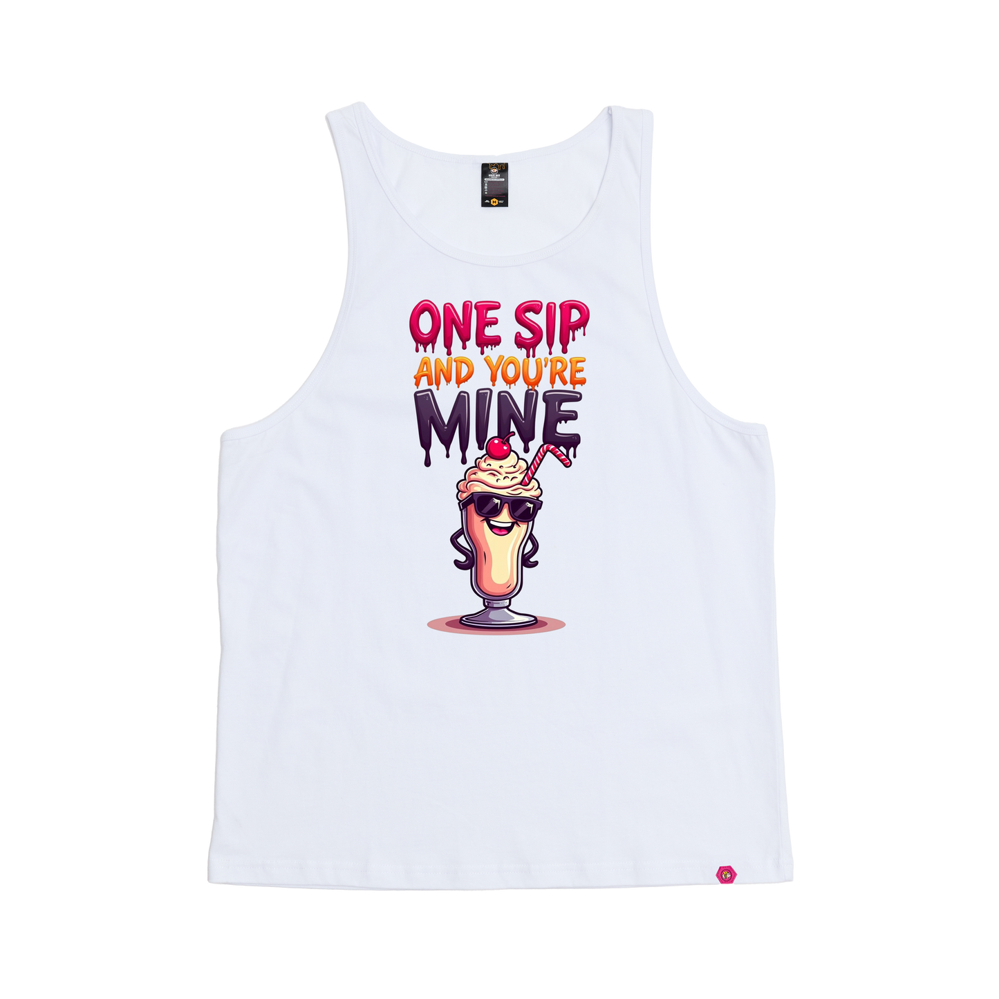 The Milkshake Man One Sip Singlet
