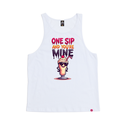 The Milkshake Man One Sip Singlet