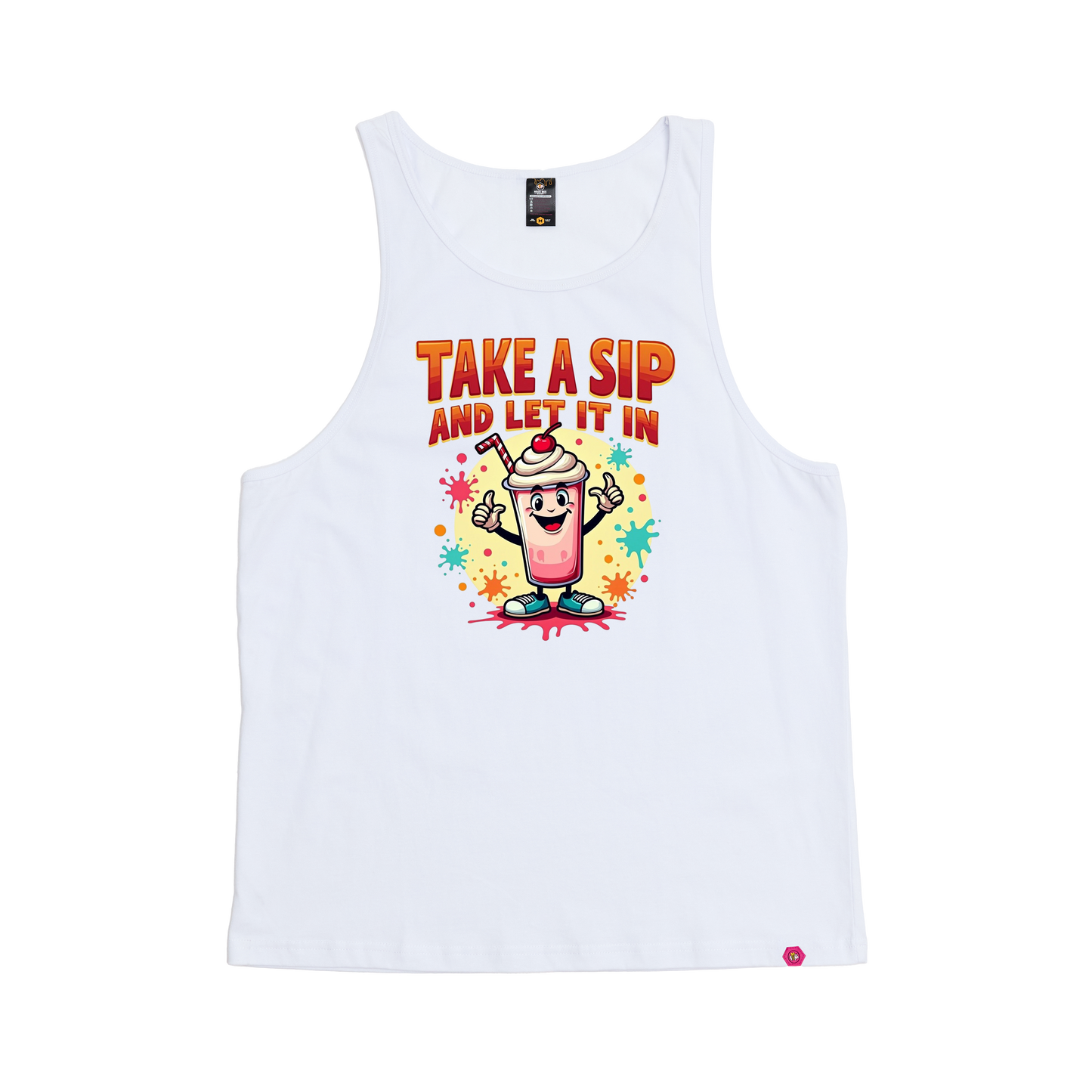 The Milkshake Man Take a Sip Singlet