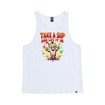 The Milkshake Man Take a Sip Singlet