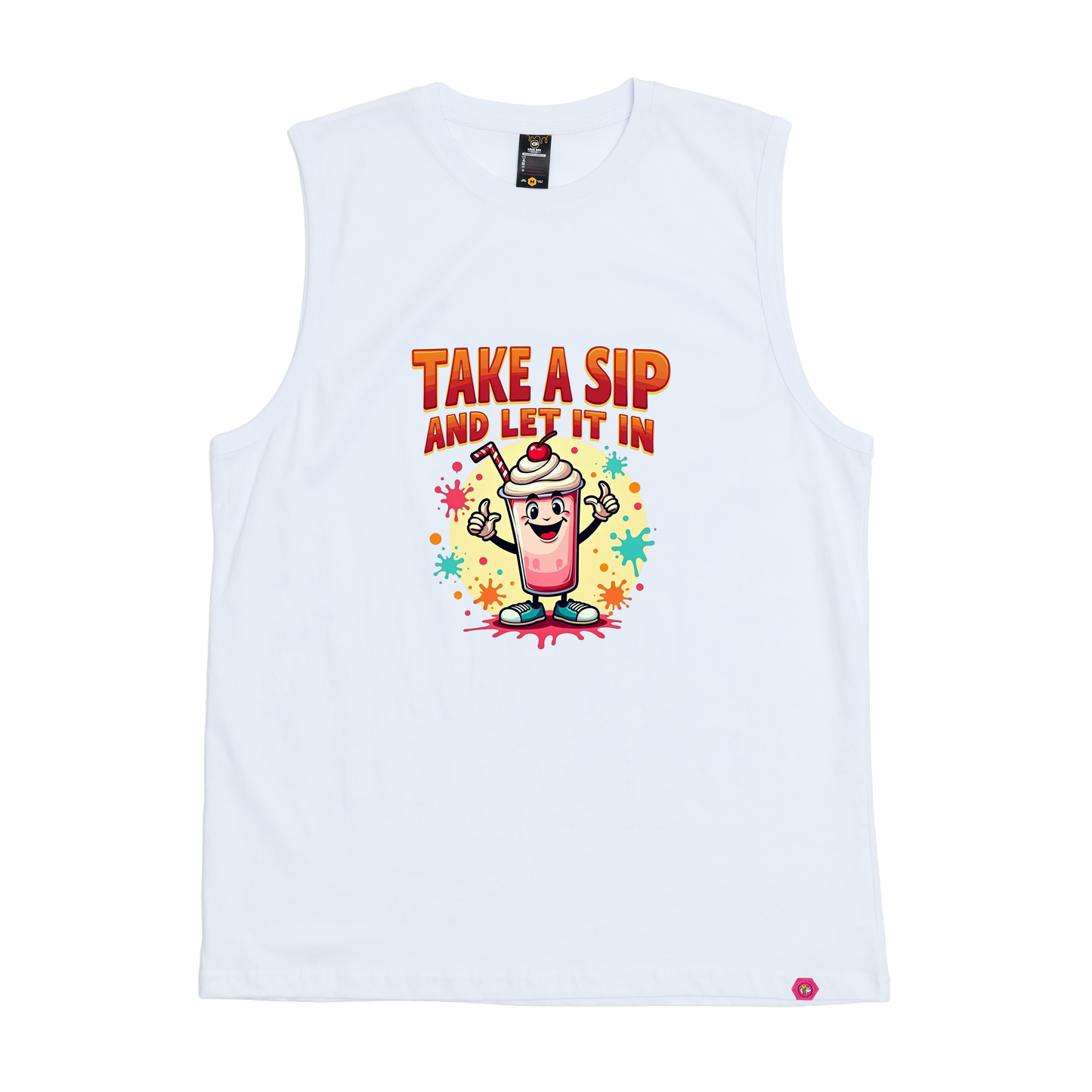The Milkshake Man Take a Sip Tank