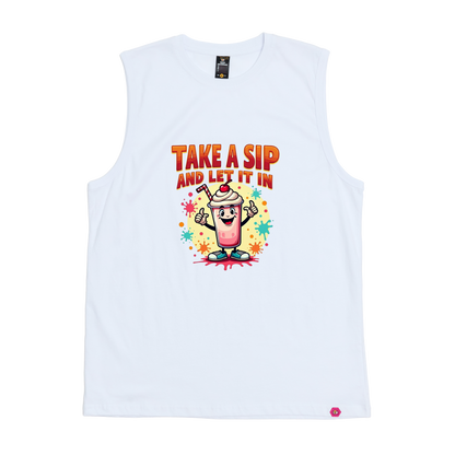 The Milkshake Man Take a Sip Tank