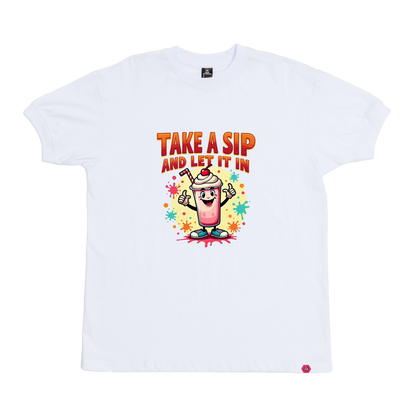 The Milkshake Man Take a Sip T-Shirt