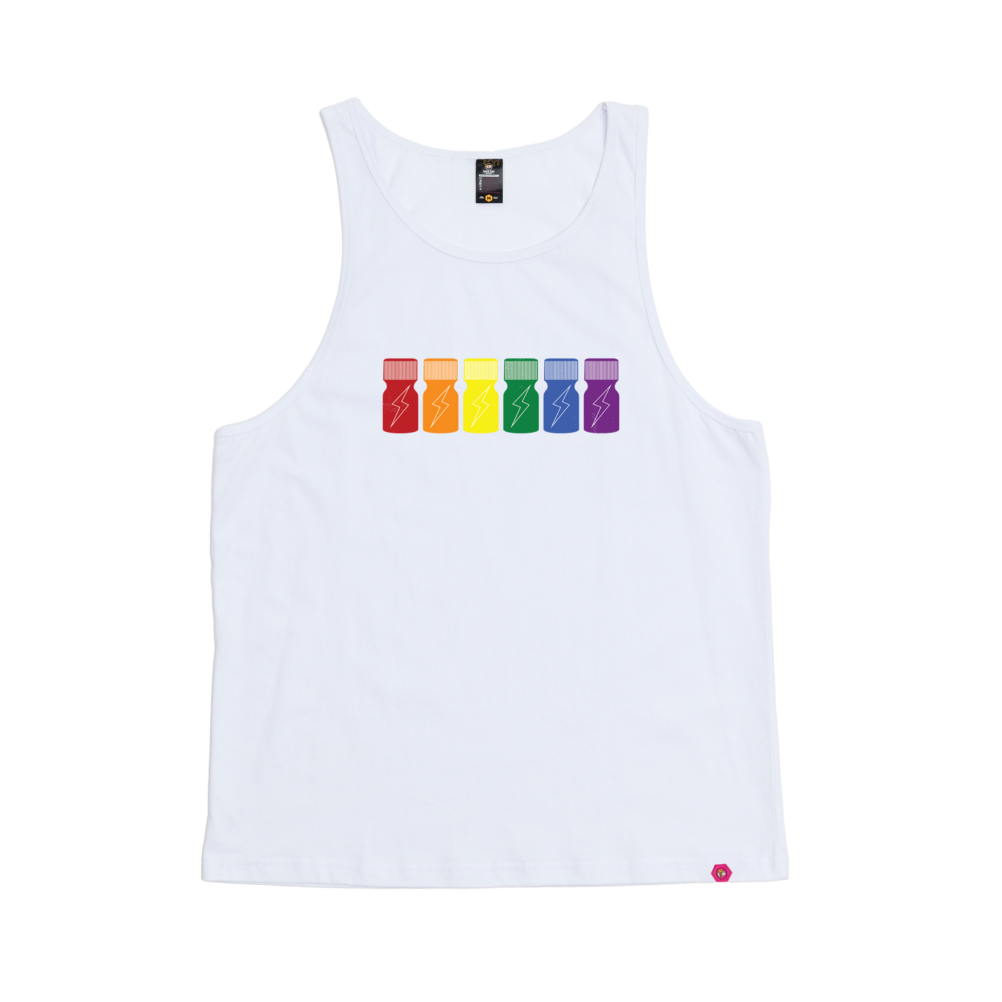 Rainbow Poppers Singlet