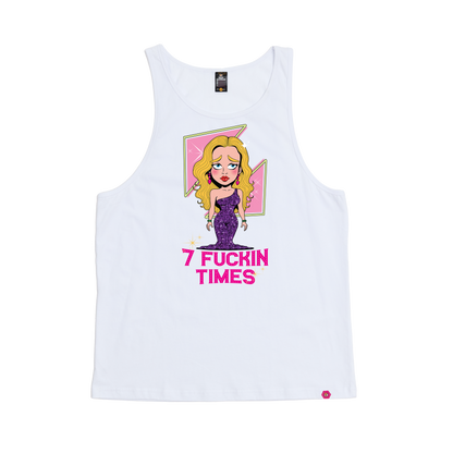 7 Fuckin Times - Corey Craig x Kris Bee Bacon Singlet