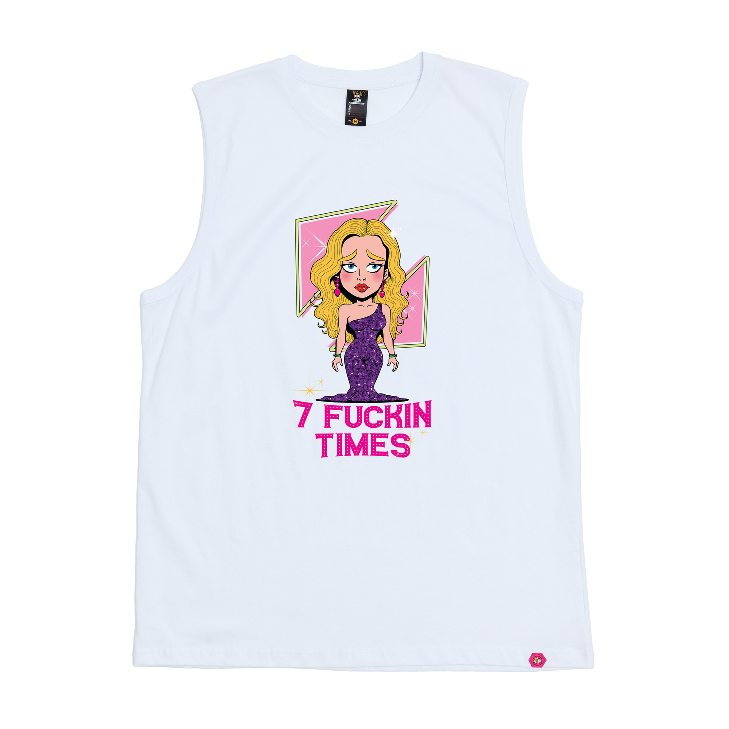 7 Fuckin Times - Corey Craig x Kris Bee Bacon Tank