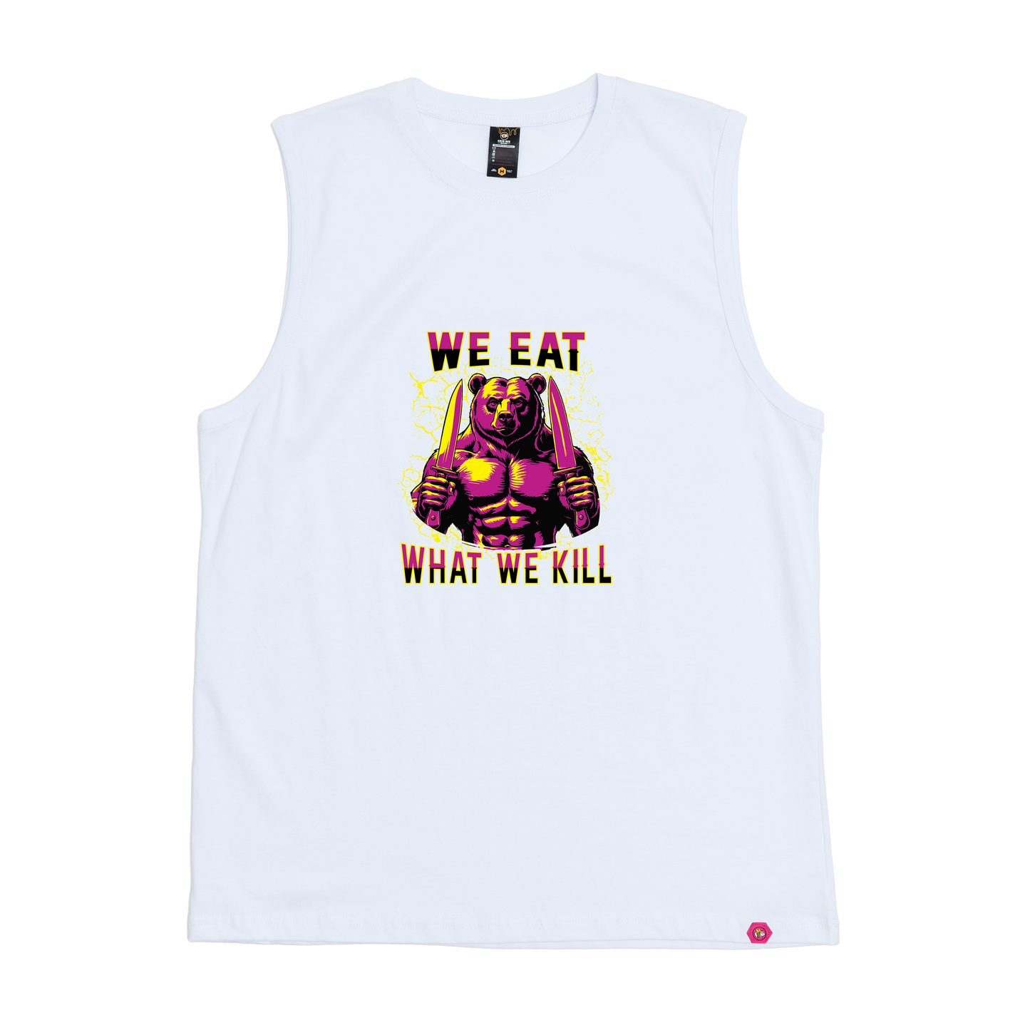 We eat what we kill Tank