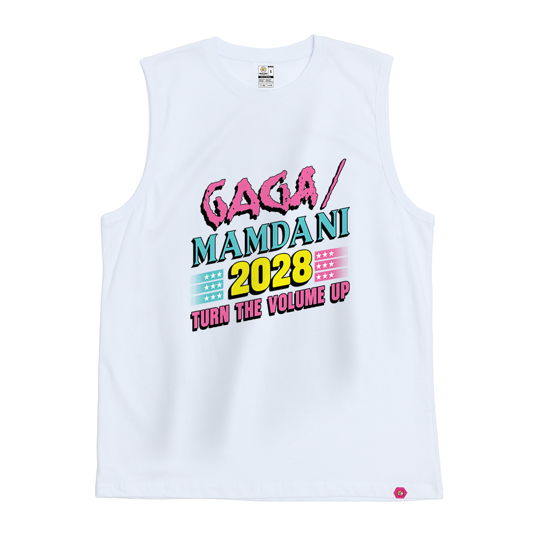 Gaga / Mamdani 2028  - Corey Craig x Kris Bee Bacon Tank