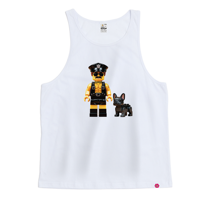 An Officer and His Dog Singlet