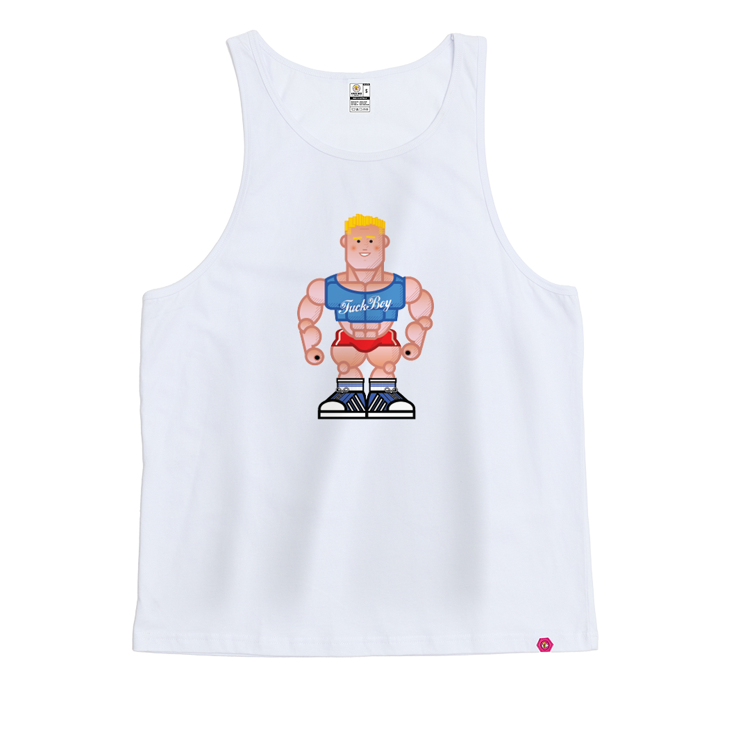 Pocketbears Collab Rick the Himbo Singlet