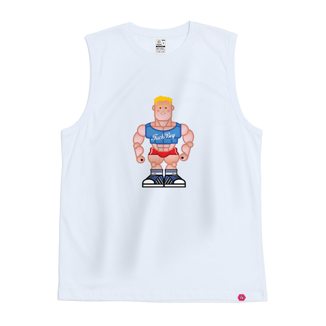 Pocketbears Collab Rick the Himbo Tank