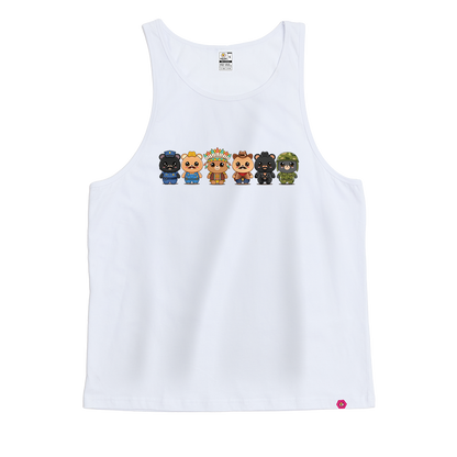 The Village Bears Mardi Gras 2026 Limited Edition Singlet