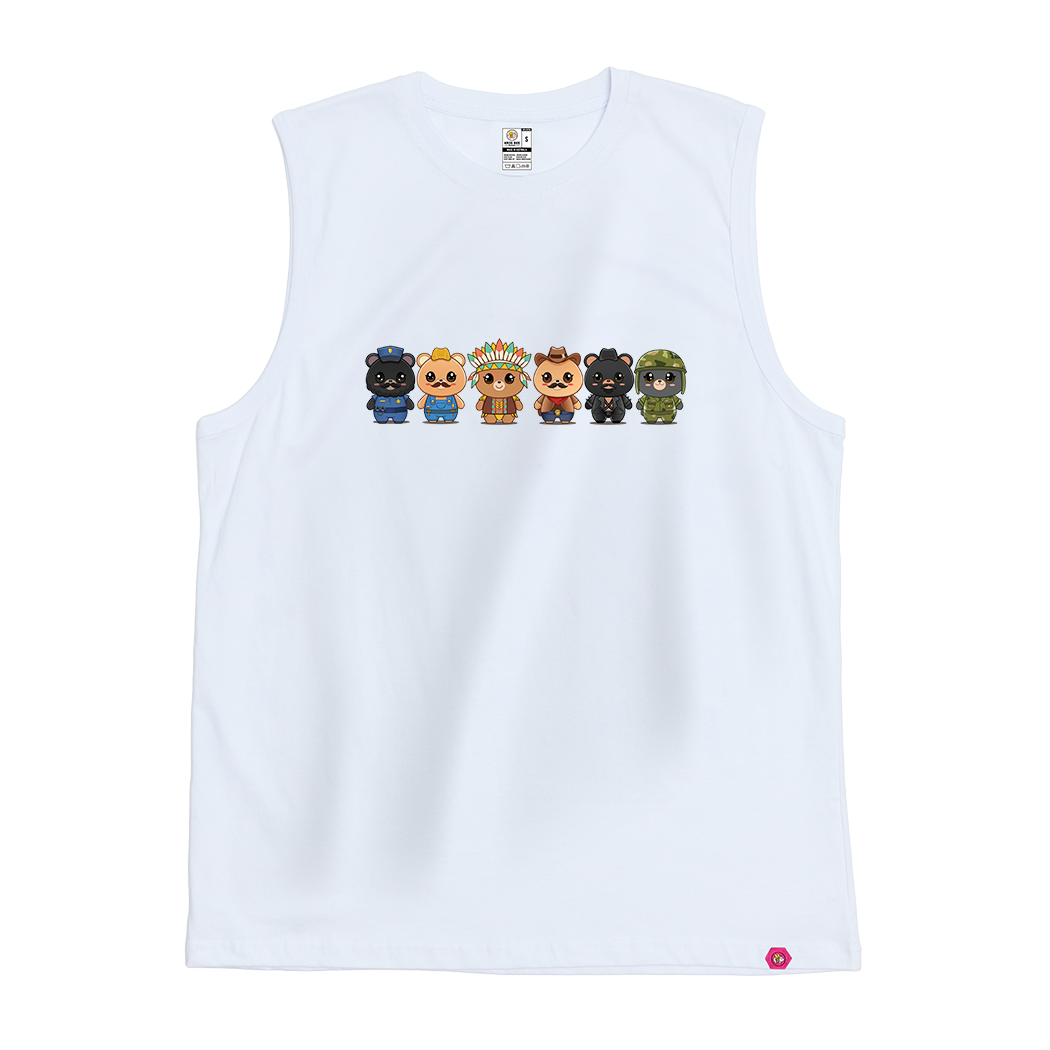 The Village Bears Mardi Gras 2026 Limited Edition Tank