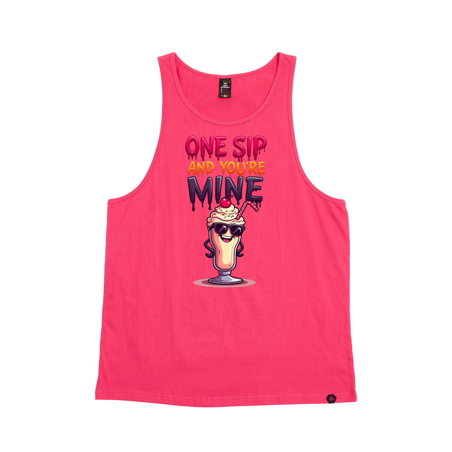 The Milkshake Man One Sip Singlet