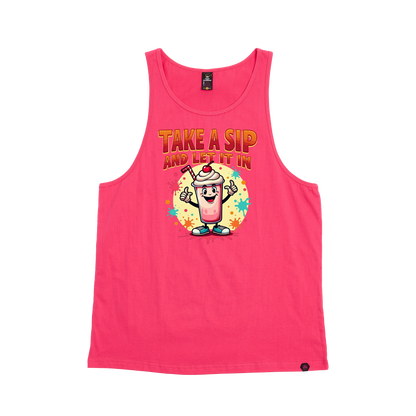 The Milkshake Man Take a Sip Singlet
