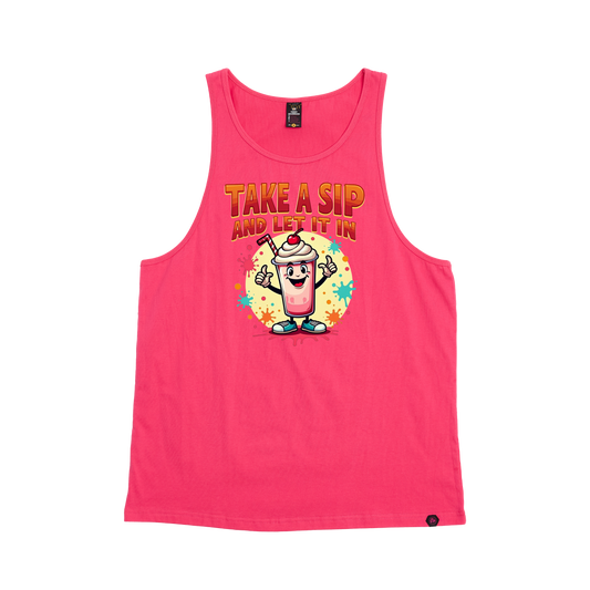 The Milkshake Man Take a Sip Singlet