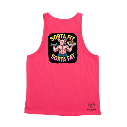 Sorta Fit Sorta Fat Juicy Lifter Singlet