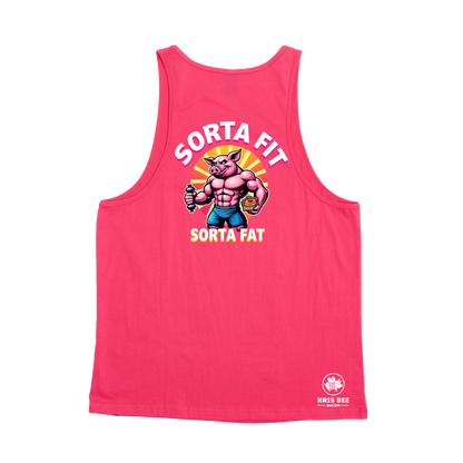 Sorta Fit Sorta Fat Donut Champ Singlet