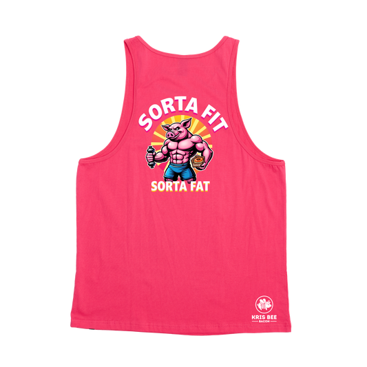 Sorta Fit Sorta Fat Donut Champ Singlet