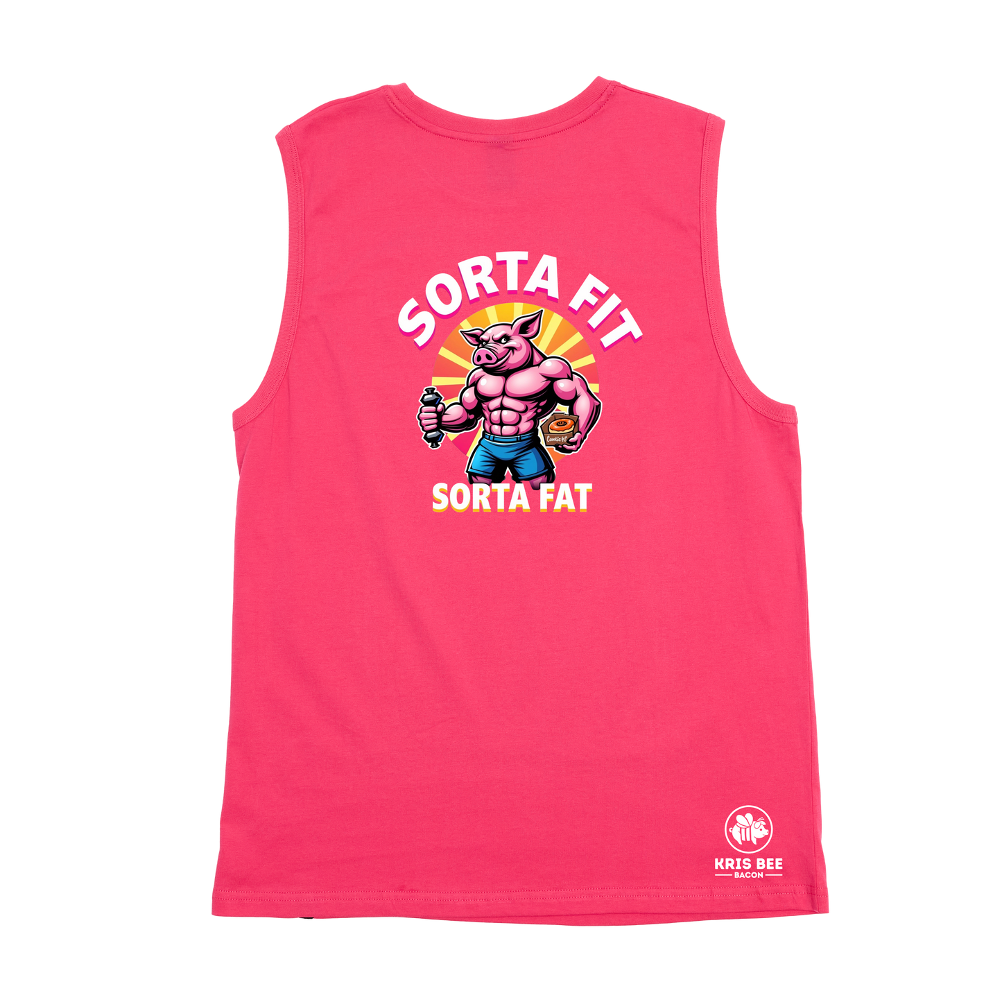 Sorta Fit Sorta Fat Donut Champ Tank