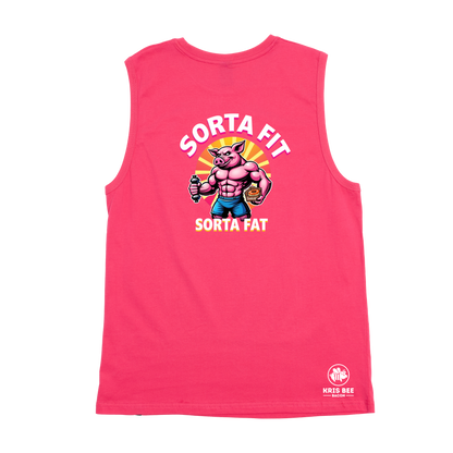 Sorta Fit Sorta Fat Donut Champ Tank