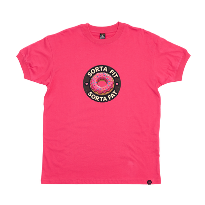 Sorta Fit Sorta Fat Donut Icon T-Shirt