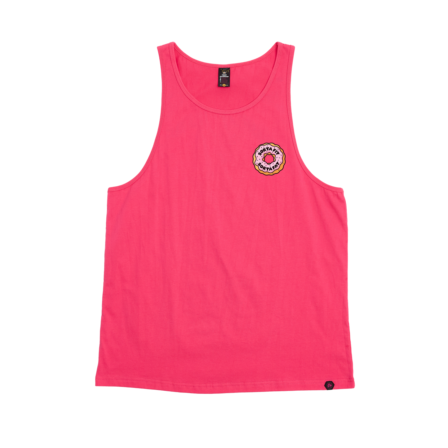 Sorta Fit Sorta Fat Donut Champ Singlet