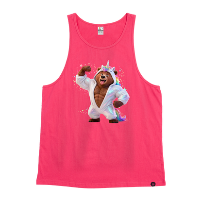 Muffles The Unibear Singlet