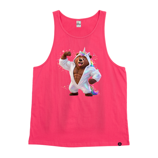 Muffles The Unibear Singlet