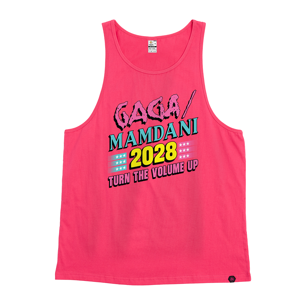 Gaga / Mamdani 2028  - Corey Craig x Kris Bee Bacon Singlet