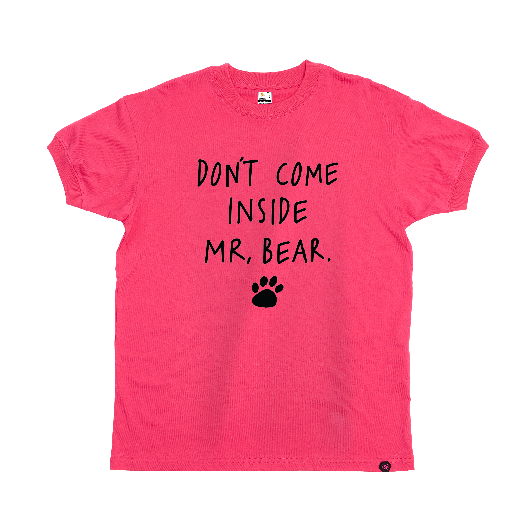 Don't come inside Mr Bear T-Shirt