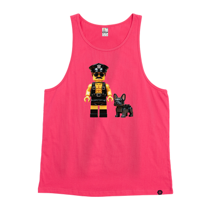 An Officer and His Dog Singlet