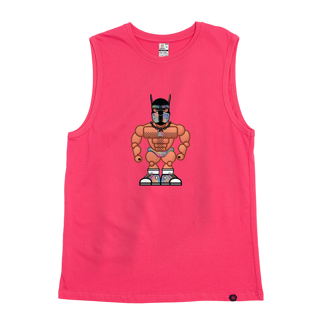 Pocketbears Collab Neon Pup Tank