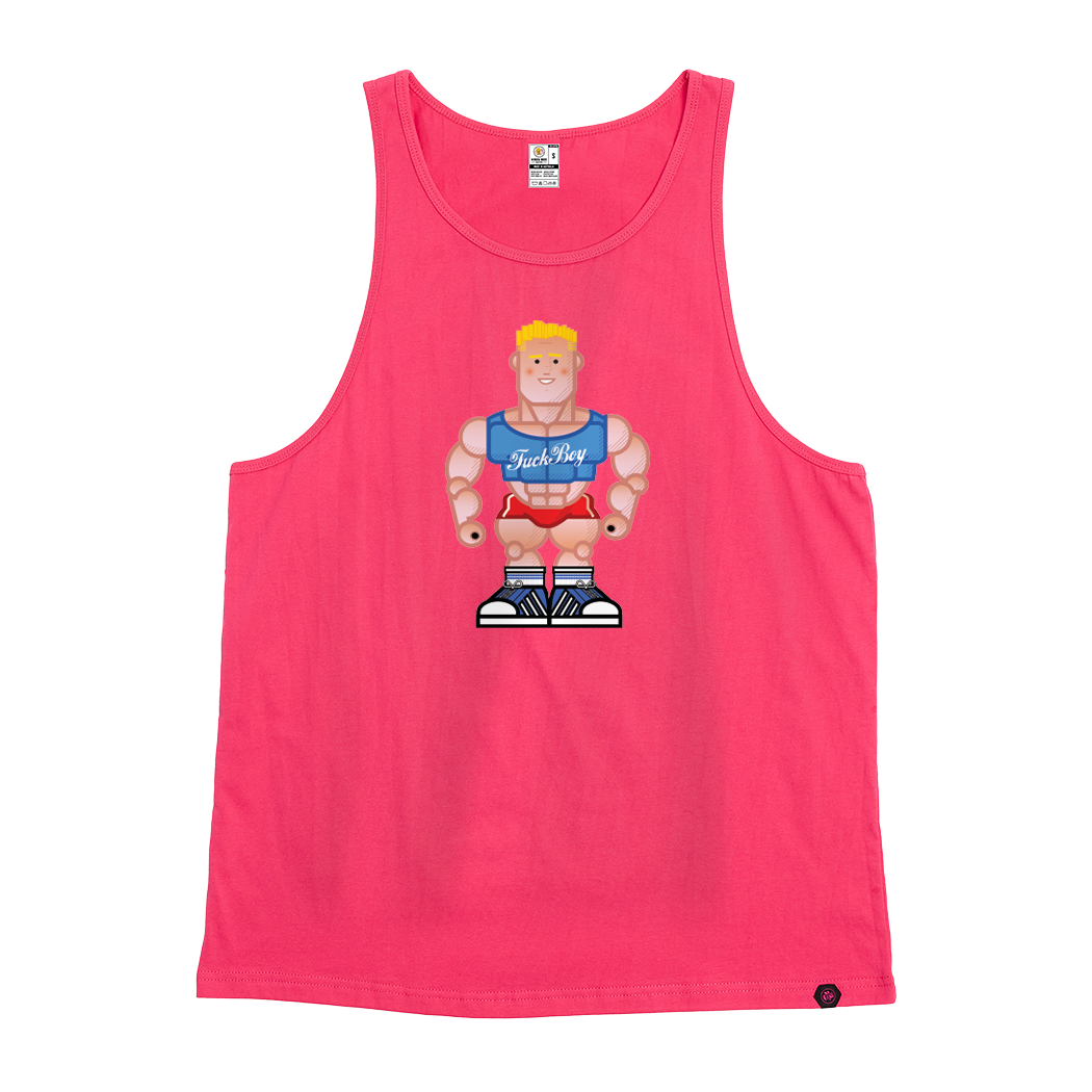 Pocketbears Collab Rick the Himbo Singlet
