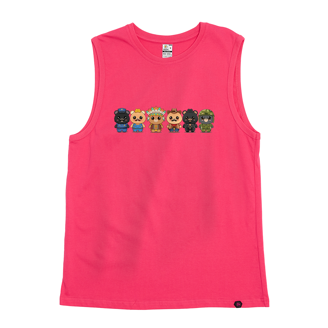 The Village Bears Mardi Gras 2026 Limited Edition Tank