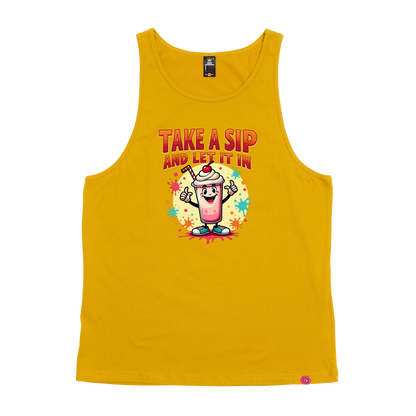 The Milkshake Man Take a Sip Singlet