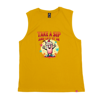 The Milkshake Man Take a Sip Tank