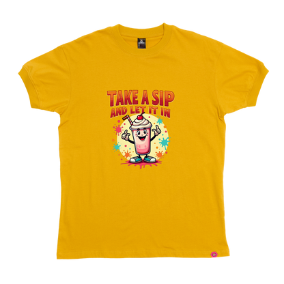 The Milkshake Man Take a Sip T-Shirt