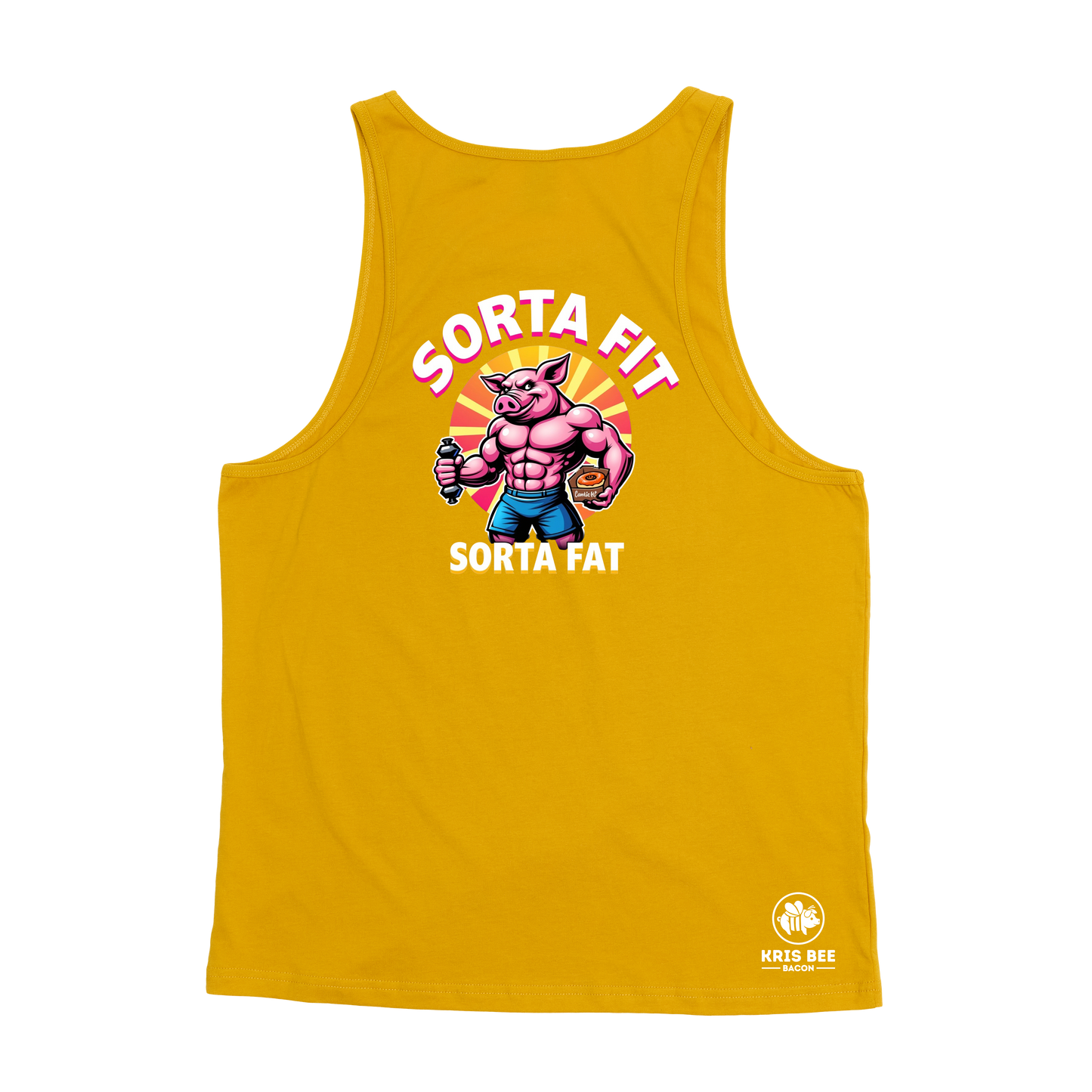 Sorta Fit Sorta Fat Donut Champ Singlet