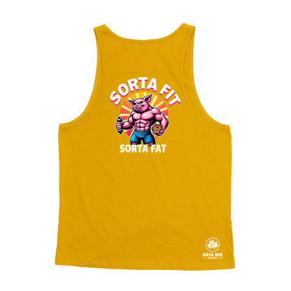 Sorta Fit Sorta Fat Donut Champ Singlet