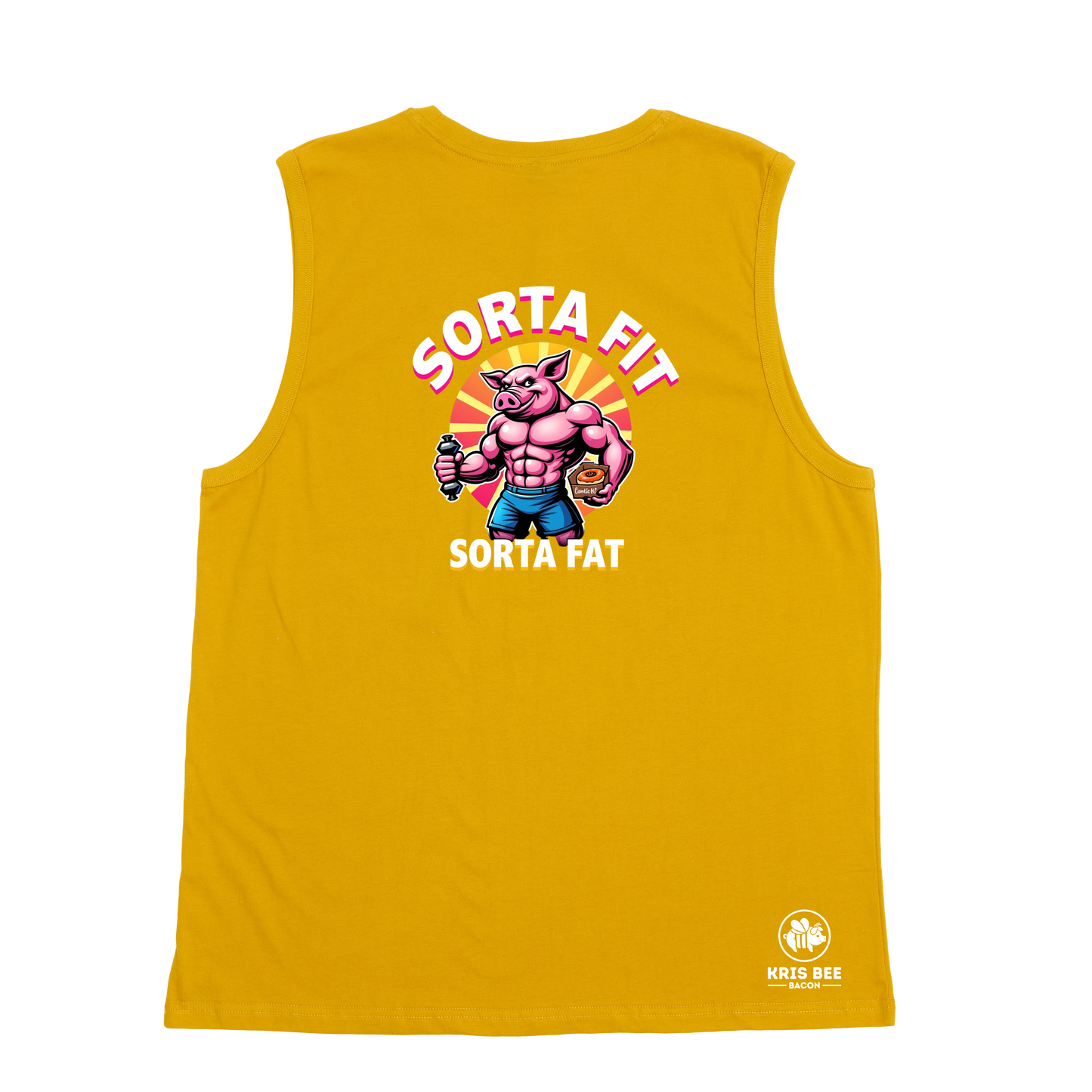 Sorta Fit Sorta Fat Donut Champ Tank
