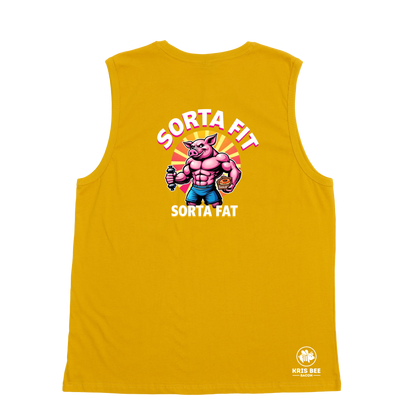 Sorta Fit Sorta Fat Donut Champ Tank
