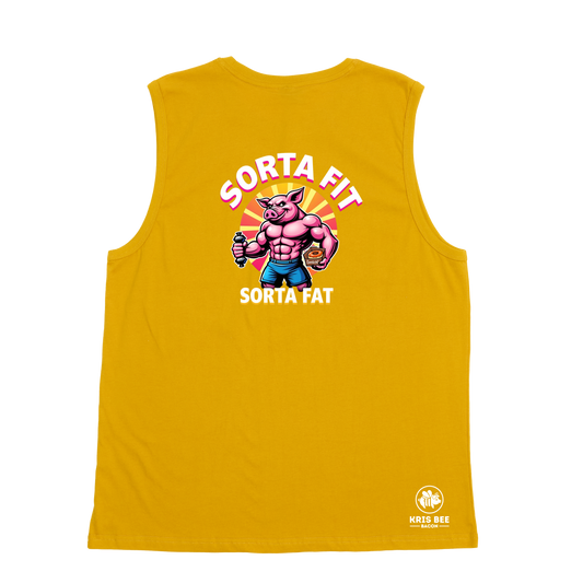 Sorta Fit Sorta Fat Donut Champ Tank