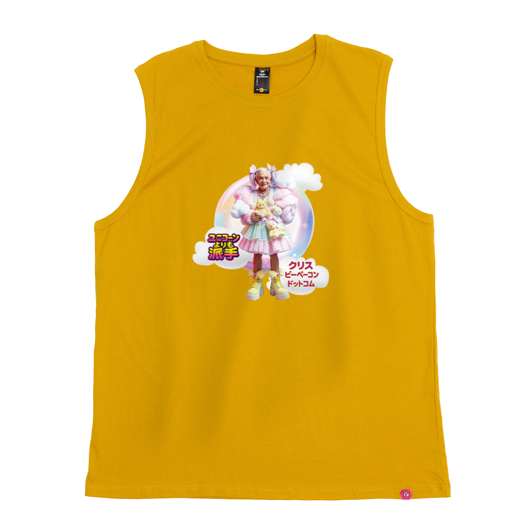 Kawaii Grandpa Tank