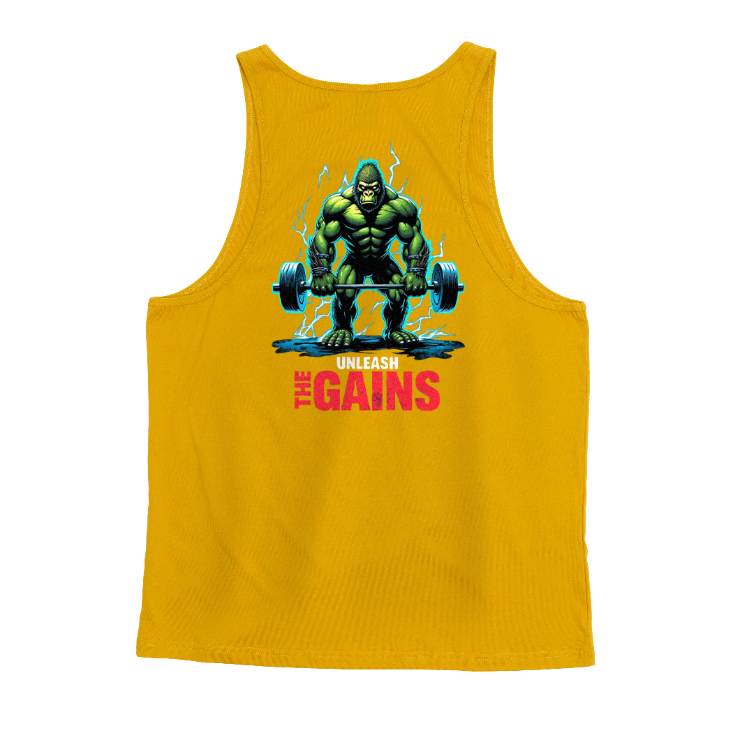 Sorta Fit Sorta Fat Unleash the Gains Singlet