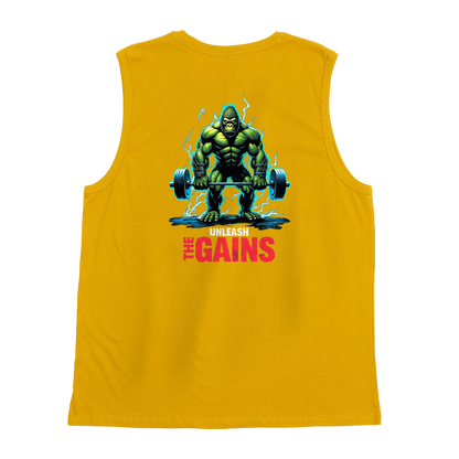 Sorta Fit Sorta Fat Unleash the Gains Tank