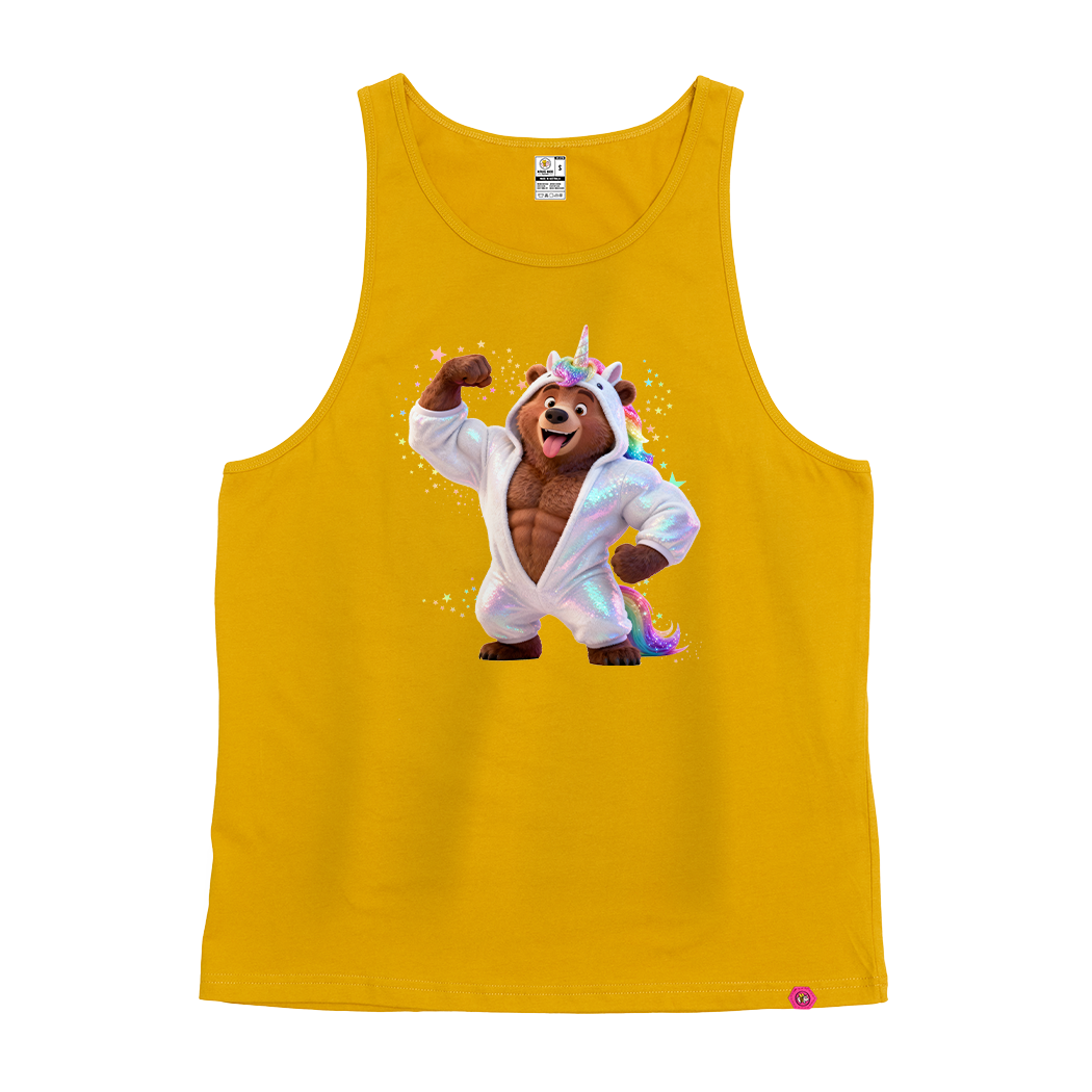 Muffles The Unibear Singlet