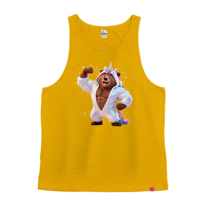 Muffles The Unibear Singlet