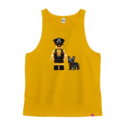 An Officer and His Dog Singlet