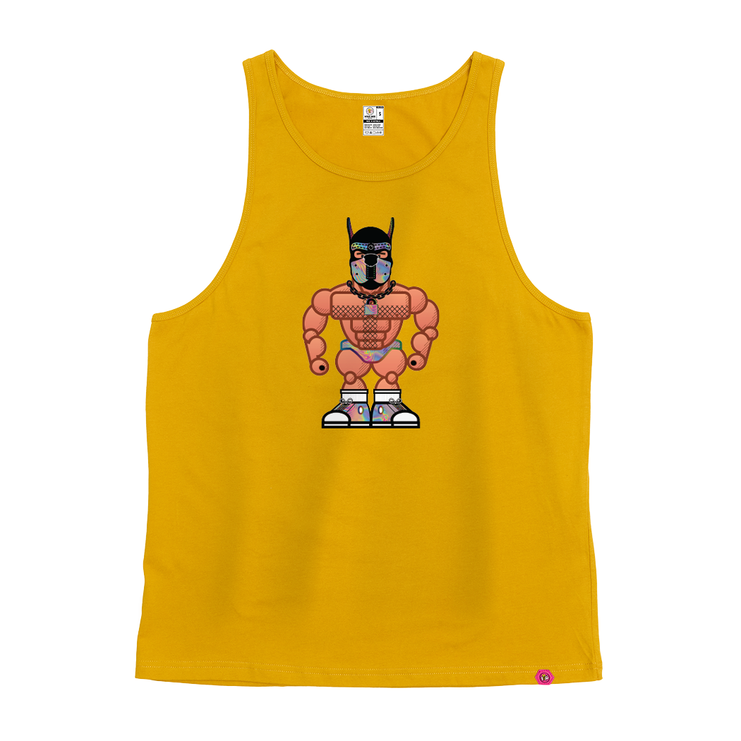 Pocketbears Collab Neon Pup Singlet